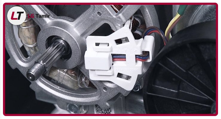 خرابی سنسور هال (Hall Sensor) یا تاخو لباسشویی ال جی