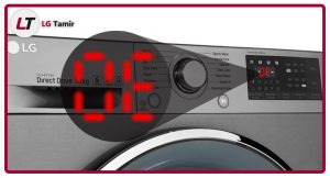 معنی ارور oe لباسشویی ال جی