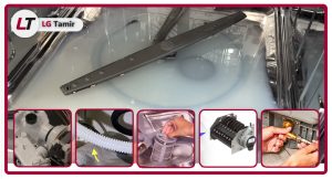 علت جمع شدن آب در ظرفشویی ال جی