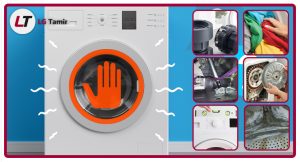 علت لرزش و حرکت زیاد ماشین لباسشویی ال جی