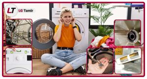 علت صدا دادن لباسشویی ال جی هنگام خشک کن