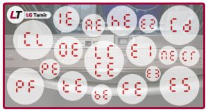 معنی ارورهای ماشین ظرفشویی ال جی