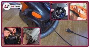 علت جمع نشدن سیم جاروبرقی ال جی