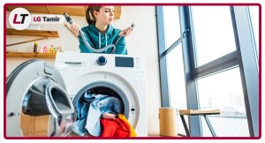 خرابی رایج ماشین لباسشویی ال جی