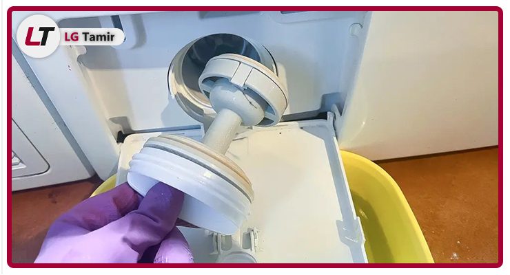 تمیز کردن مرتب فیلتر و جاپودری