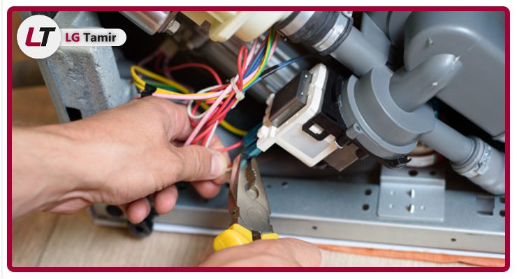 قطعی در سیم‌کشی دستگاه